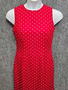 Sag Harbor petite Size 12 Polka Dot Womens Dress