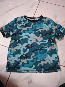 Blue Camo T-Shirt