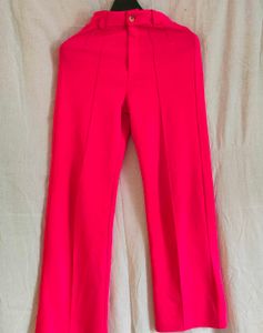 Teal Wide Leg Trousers