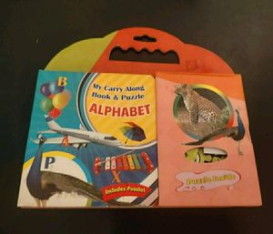 Carry Along Alphabet Book &amp; Puzzle