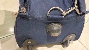 Stylish Navy Blue Duffle Bag