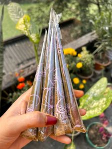 4 Henna Cones - Natural Mehndi
