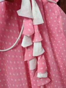 Cute Pink Polka Dot Dress