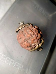 Natural Rudraksha Bead Pendant