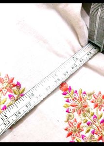 White Embroidered Kurta