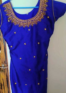 Blue Kurti - Simple &amp; Chic