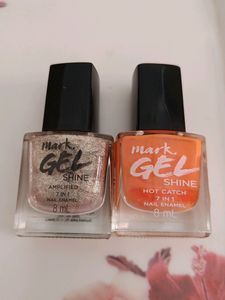 Avon Mark Gel Shine Combo 2 Big Nail Paints