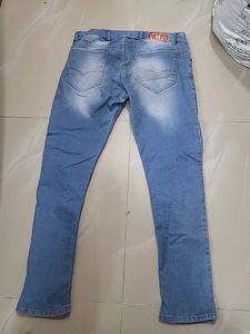 Light Wash Slim Fit Jeans