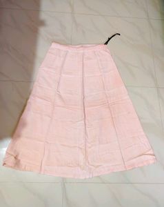 Soft Pink Pleated Midi petticoat