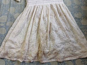 Elegant White Lace Dress