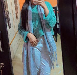 Sea Green Sweater