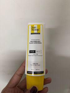 Sun Scoop Featherlight Fluid Sunscreen