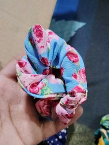 Scrunchie Set - Mixed Prints Pack Of 4