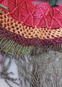 Zara Beaded Fringe Necklace