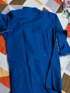 Elegant Navy Blue Embroidered Kurta Set