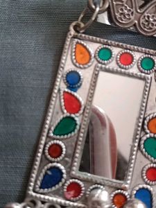 Boho Mirror Drop Earrings