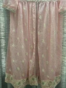 Melange Elegant Embroidered Pink Kurta
