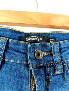 Dark Blue Bootcut Jeans (Women)