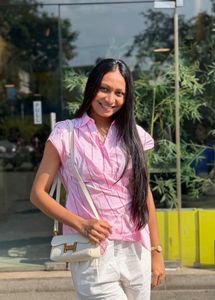 PINK KNOWTED FANCY SHIRT