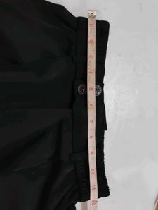 OFF DUTY BUTTON UP PLEATED HIGH WAIST PANTS
