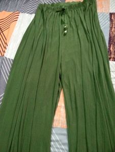 Green Palazzo Pants