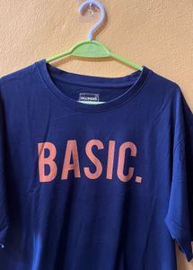Navy Blue BASIC T-Shirt