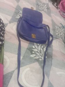 Stylish Blue Crossbody Bag