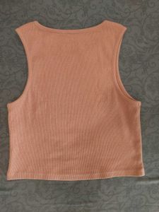 Ribbed Cropped Tank Top