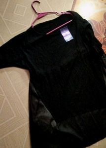 Black Ethnic top with Tag