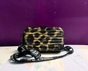🐆 Leopard Mini Suitcase Crossbody Bag 🐆