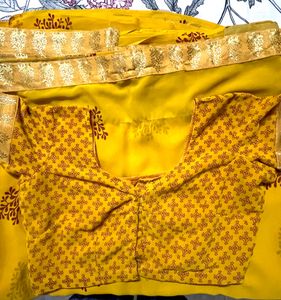 Printed Saree