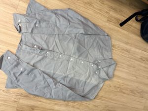 Men's Grey Formal Shirt