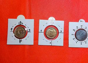 💥3 pcs 5 Rs Huge Rotation Error Coin💥