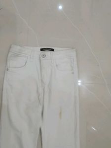 White Flare Jeans