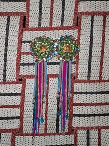 Beautiful Boho Beaded Tassel Earrings