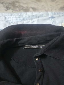 Classic Black Polo T-Shirt...price Drop