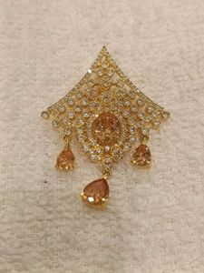 Micro Gold Plated Vintage Inspired  pendant