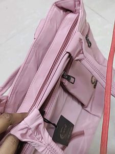 Stylish Pink Shoulder Bag