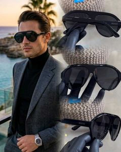 GUCCI Black Aviator Sunglasses