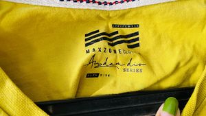 Yellow Graphic Print T-Shirt