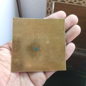 24 ct. gold plated shree Lakshmi yantra