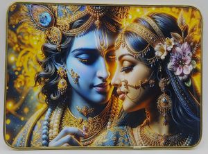 Gold Trimmed Wall Art frame 2pc