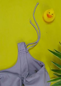 One Shoulder Swim Top