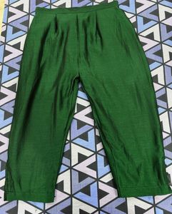 Elegant Green Kurta with Embellished Neckline