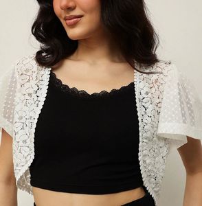 White Lace shrug