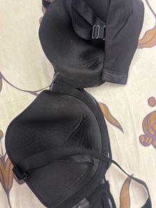 Classic  Black wired  multiway wear Bra