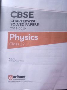 Class 12th, Arihant Physics Previous Year Question