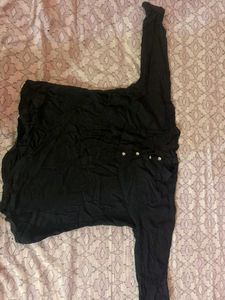 Black Ethnic Kurta