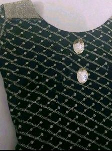 Beautiful Net kurti with tafta linning &amp; stretchab