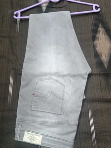 Grey Denim Jeans